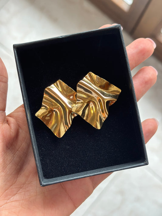 Orecchini “stagnola”