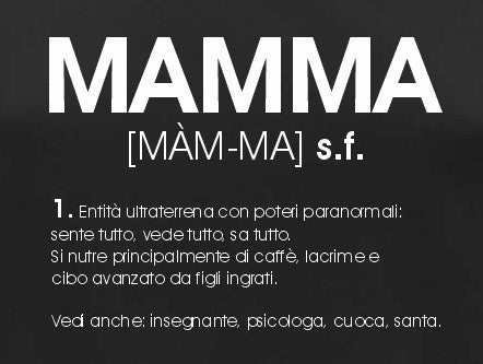 T-shirt “MAMMA”