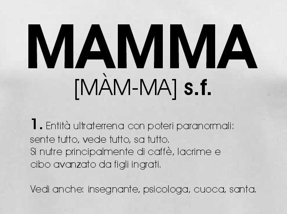 T-shirt “MAMMA”